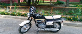 Советский мотоцикл Восход 2 реставрация