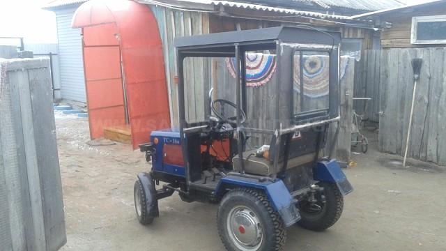 самодельный трактор с кабиной